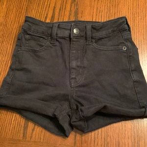 AMERICAN EAGLE black shorts 00